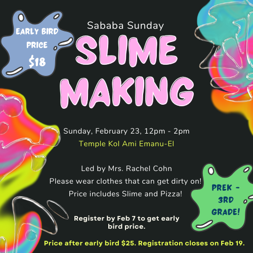 Sababa Sunday: Slime Time