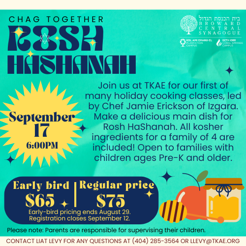 Chag Together for Rosh HaShanah