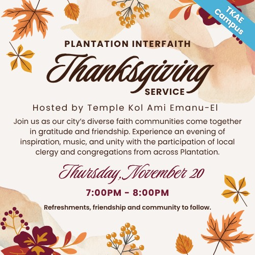 Thanksgiving Service