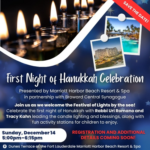 First Night of Hanukkah Celebration