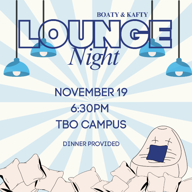 BOATY and KAFTY Lounge Night at Beth Orr Campus