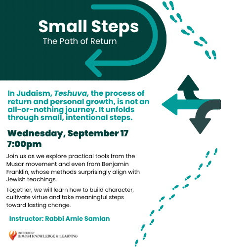 Small Steps: The Path of Return