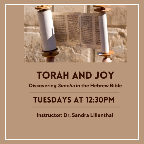 Torah and Joy - Discovering Simchah in the Hebrew Bible