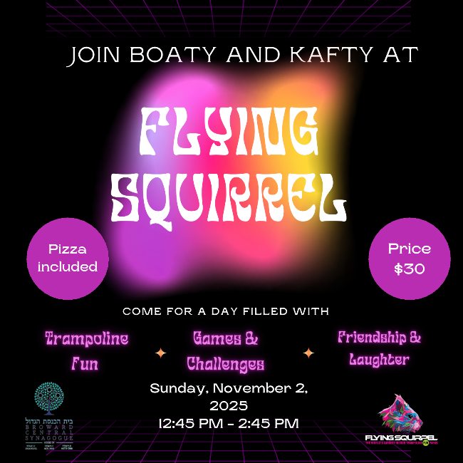 Flying Squirrel with BOATY and KAFTY