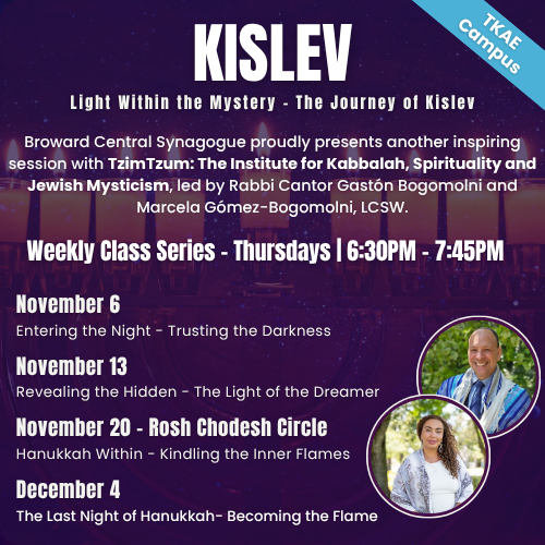 KISLEV: The Last Night of Hanukkah - Becoming the Flame